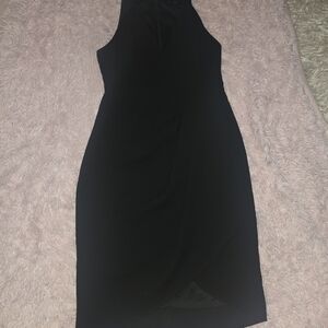 DO+BE Black High Low Sleeveless Dress